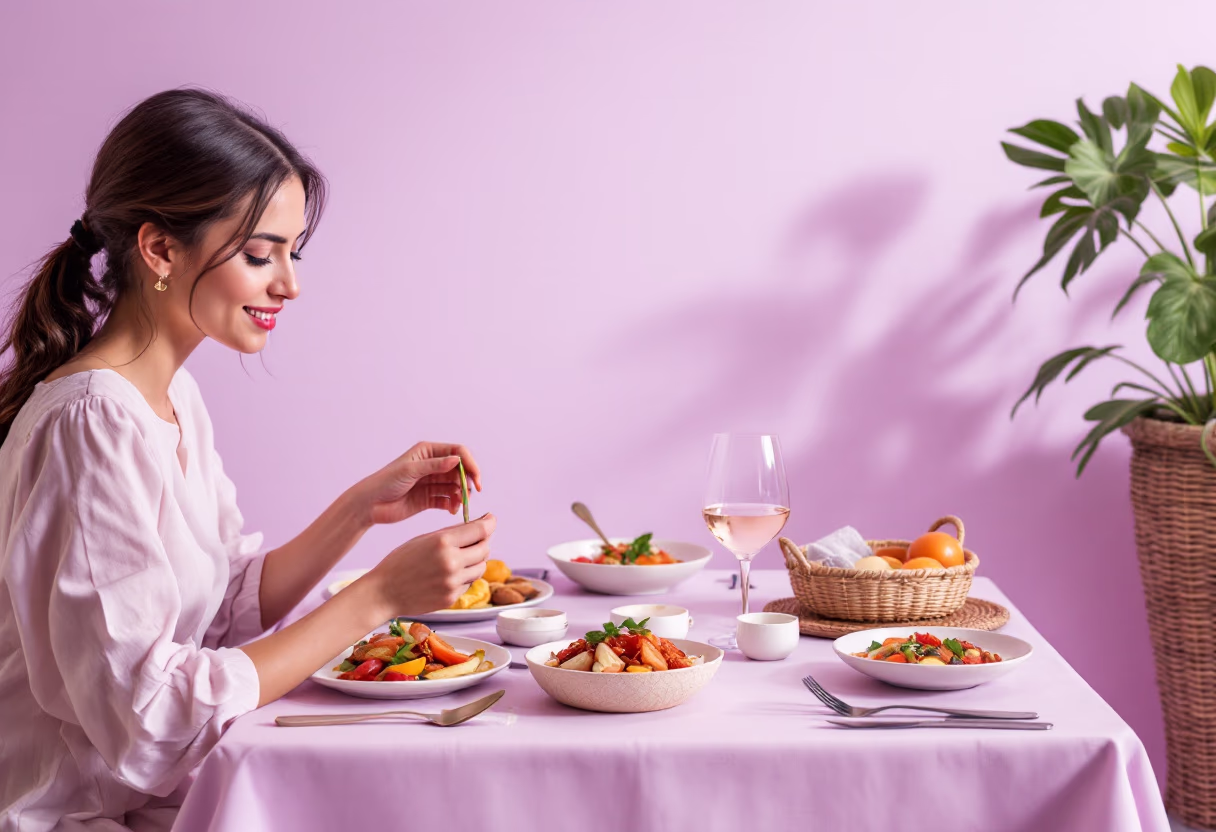 image of a hosted event inside the restaurant